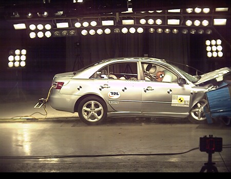 Краш тест Hyundai Sonata (2006)